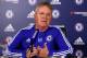 COBHAM, ENGLAND - FEBRUARY 05: Interim manager Guus Hiddink of Chelsea talks to the media during a Chelsea Press Conference at Chelsea Training Ground on February 5, 2016 in Cobham, England. (Photo by Clive Rose/Getty Images)