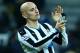 NEWCASTLE UPON TYNE, ENGLAND - FEBRUARY 6 : Jonjo Shelvey of Newcastle United applauds the home support at the final whistle during the Barclays Premier League match between Newcastle United FC and West Bromwich Albion FC at St James' Park on February 6,