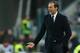 Juventus' coach Massimiliano Allegri reacts during the Italian Serie A football match Juventus Vs Genoa on February 3, 2016 at the 'Juventus Stadium' in Turin. AFP PHOTO / MARCO BERTORELLO / AFP / MARCO BERTORELLO (Photo credit should read MARCO B