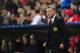 MUNICH, GERMANY - APRIL 09: David Moyes, manager of Manchester United looks on during the UEFA Champions League Quarter Final second leg match between FC Bayern Muenchen and Manchester United at Allianz Arena on April 9, 2014 in Munich, Germany. (Photo