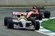 Nigel Mansell leads Alain Prost at the 1991 Spanish Grand Prix.