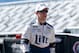 DAYTONA BEACH, FL - FEBRUARY 13: Brad Keselowski, driver of the #2 Miller Lite Ford, walks through the garage area during practice for the NASCAR Sprint Cup Series Daytona 500 at Daytona International Speedway on February 13, 2016 in Daytona Beach, Flori