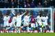 BIRMINGHAM, ENGLAND - FEBRUARY 14: Kolo Toure of Liverpool celebrates with team-mates after scoring his team's sixth goal during the Barclays Premier League match between Aston Villa and Liverpool at Villa Park on February 14, 2016 in Birmingham, England