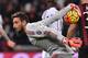 TURIN, ITALY - NOVEMBER 21: Gianluigi Donnarumma of AC Milan in action during the Serie A match between Juventus FC and AC Milan at Juventus Arena on November 21, 2015 in Turin, Italy. (Photo by Valerio Pennicino/Getty Images)