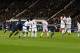 PARIS, FRANCE - FEBRUARY 16 : Zlatan Ibrahimovic of Paris St Germain scores a goal to make it 1-0 during the UEFA Champions League match between Paris Saint-Germain and Chelsea at Parc des Princes on February 16, 2016 in Paris, France. (Photo by Catherine