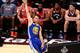 TORONTO, ON - FEBRUARY 13: Stephen Curry of the Golden State Warriors shoots in the Foot Locker Three-Point Contest during NBA All-Star Weekend 2016 at Air Canada Centre on February 13, 2016 in Toronto, Canada. NOTE TO USER: User expressly acknowledges a