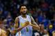 OKLAHOMA CITY, OK - OCTOBER 18: Will Barton #5 of the Denver Nuggets during the first quarter of a NBA preseason game against at the Chesapeake Energy Arena on October 18, 2015 in Oklahoma City, Oklahoma. NOTE TO USER: User expressly acknowledges and agr