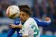 Wolfsburg's Swiss defender Ricardo Rodriguez heads the ball during the German Bundesliga first division football match FC Schalke 04 v Wolfsburg in Gelsenkirchen, western Germany on February 6, 2016. / AFP / NORBERT SCHMIDT / RESTRICTIONS: DURING MATCH TI