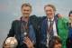 Mourinho (left) with Moratti (right) in 2010.