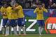 Brazil's forward Neymar celebrates after scoring a goal during the friendly football match France vs Brazil, on March 26, 2015 at the Stade de France in Saint-Denis, north of Paris. AFP PHOTO / MIGUEL MEDINA (Photo credit should read MIGUEL MEDINA/