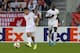 BORDEAUX, FRANCE - SEPTEMBER 17: Pedro Chirivella for Liverpool FC in action during the Europa League game between FC Girondins de Bordeaux and Liverpool FC at Matmut Atlantique Stadium on September 17, 2015 in Bordeaux, France. (Photo by Romain Perroche