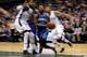 MILWAUKEE, WI - FEBRUARY 19: Kemba Walker #15 of the Charlotte Hornets drives to the hoop during the fourth quarter against the Milwaukee Bucks at BMO Harris Bradley Center on February 19, 2016 in Milwaukee, Wisconsin. NOTE TO USER: User expressly acknowl
