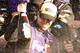 DAYTONA BEACH, FL - FEBRUARY 21: Denny Hamlin, driver of the #11 FedEx Express Toyota, celebrates with champagne in Victory Lane after winning the NASCAR Sprint Cup Series DAYTONA 500 at Daytona International Speedway on February 21, 2016 in Daytona Beac