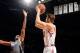 COLLEGE PARK, MD - JANUARY 19: Jake Layman #10 of the Maryland Terrapins shoots the ball against the Northwestern Wildcats at Xfinity Center on January 19, 2016 in College Park, Maryland. (Photo by G Fiume/Maryland Terrapins/Getty Images)