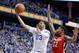 LEXINGTON, KY - FEBRUARY 09: Jamal Murray #23 of the Kentucky Wildcats shoots the ball in the game against the Georgia Bulldogs at Rupp Arena on February 9, 2016 in Lexington, Kentucky. (Photo by Andy Lyons/Getty Images)