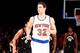 NEW YORK, NY - FEBRUARY 22: Jimmer Fredette #32 of the New York Knicks during the game against the Toronto Raptors on February 22, 2016 at Madison Square Garden in New York City. NOTE TO USER: User expressly acknowledges and agrees that, by downloading