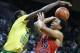 Oregon's Chris Boucher ranks second in the nation with 3.2 blocks per game this season.