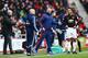 SUNDERLAND, ENGLAND - FEBRUARY 13: Ryan Giggs Assistant Manager of Manchester United getures while Memphis Depay prepares on the touchline during the Barclays Premier League match between Sunderland and Manchester United at the Stadium of Light on Februa
