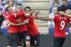 Rooney, Van Persie, Di Maria and Falcao, in happier times...