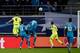 Depoitre heads Gent into the lead against Zenit St Petersburg.