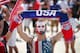 CHICAGO, IL - JULY 01: Fans gather at Soldier Field to watch USA take on Belgium in a World Cup match being played at Arena Fonte Nova in Salvador, Brazil on July 1, 2014 in Chicago, Illinois. Organizers said 28,000 people were in attendance at Soldier F