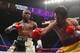 Floyd Mayweather Jr. exchange punches with Manny Pacquiao during their welterweight unification championship bout, May 2, 2015 at MGM Grand Garden Arena in Las Vegas, Nevada. Mayweather defeated Pacquiao by unanimous decision. AFP PHOTO / JOHN GURZINKSI