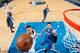 DALLAS, TX - MARCH 1: Chandler Parsons #25 of the Dallas Mavericks goes in for the lay up against the Orlando Magic on March 1, 2016 at the American Airlines Center in Dallas, Texas. NOTE TO USER: User expressly acknowledges and agrees that, by downloadin