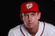 VIERA, FL - FEBRUARY 28: Stephen Strasburg #37 of the Washington Nationals poses for a portrait at Spring Training photo day at Space Coast Stadium on February 28, 2016 in Viera, Florida. (Photo by Chris Trotman/Getty Images)