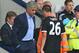 WEST BROMWICH, ENGLAND - AUGUST 23: John Terry of Chelsea walks past Jose Mourinho Manager of Chelsea after he is sent off during the Barclays Premier League match between West Bromwich Albion and Chelsea on August 23, 2015 in West Bromwich, United Kingd
