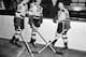 Milt Schmidt, Bobby Bauer and Woody Dumart made up the 'Kraut Line.'