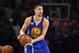 Feb 13, 2016; Toronto, Ontario, Canada; Golden State Warriors guard Klay Thompson competes in the three-point contest during the NBA All Star Saturday Night at Air Canada Centre. Mandatory Credit: Bob Donnan-USA TODAY Sports