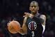 Mar 5, 2016; Los Angeles, CA, USA; Los Angeles Clippers guard Chris Paul (3) gestures during the first quarter against the Atlanta Hawks at Staples Center. Mandatory Credit: Jake Roth-USA TODAY Sports