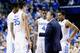 LEXINGTON, KY - JANUARY 23: John Calipari the head coach of the Kentucky Wildcats gives instructions to his team against the Vanderbilt Commodores at Rupp Arena on January 23, 2016 in Lexington, Kentucky. (Photo by Andy Lyons/Getty Images)
