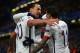 LONDON, ENGLAND - MARCH 09: Zlatan Ibrahimovic of Paris Saint Germain celebrates after he scores during the UEFA Champions League Round of 16 Second Leg match between Chelsea and Paris Saint-Germain at Stamford Bridge on March 09, 2016 in London, England