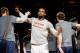 CLEVELAND, OH - FEBRUARY 29: LeBron James #23 of the Cleveland Cavaliers walks out onto the court during the player introduction prior to the game against the Indiana Pacers at Quicken Loans Arena on February 29, 2016 in Cleveland, Ohio. NOTE TO USER: Use