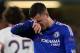 LONDON, ENGLAND - MARCH 09: A dejected looking Eden Hazard of Chelsea during the UEFA Champions League match between Chelsea and Paris Saint-Germain at Stamford Bridge on March 9, 2016 in London, United Kingdom. (Photo by Catherine Ivill - AMA/Getty Ima