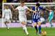 Real Madrid's German midfielder Toni Kroos (L) vies with Deportivo La Coruna's midfielder Luis Alberto during the Spanish league football match Real Madrid CF vs RC Deportivo La Coruna at the Santiago Bernabeu stadium in Madrid on January 9, 2016. AFP PH