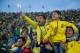 LAS PALMAS, SPAIN - MARCH 13: UD Las Palmas fans cheer to the Real Madrid team before the La Liga match between UD Las Palmas and Real Madrid CF at Estadio de Gran Canaria on March 13, 2016 in Las Palmas, Spain. (Photo by Gonzalo Arroyo Moreno/Getty Imag