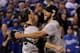 Posey has caught many of Bumgarner's big moments, including his gutsy Game 7 relief appearance in the 2014 World Series.