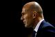 VALENCIA, SPAIN - MARCH 02: Real Madrid manager Zinedine Zidane looks on prior to the La Liga match between Levante UD and Real Madrid at Ciutat de Valencia on March 02, 2016 in Valencia, Spain. (Photo by Manuel Queimadelos Alonso/Getty Images)