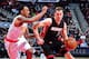 ATLANTA, GA - FEBRUARY 19: Goran Dragic #7 of the Miami Heat drives to the basket against the Atlanta Hawks on February 19, 2016 at Philips Arena in Atlanta, Georgia. NOTE TO USER: User expressly acknowledges and agrees that, by downloading and/or using
