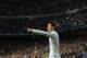 MADRID, SPAIN - MARCH 08: James Rodriguez of Real Madrid celebrates after scoring Real's 2nd goal during the UEFA Champions League Round of 16 Second Leg match between Real Madrid CF and AS Roma at Estadio Santiago Bernabeu on March 8, 2016 in Madrid, Sp