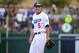 GLENDALE, AZ - MARCH 05: Infielder Corey Seager #5 of the Los Angeles Dodgers laughs on the field during the spring training game against the Arizona Diamondbacks at Camelback Ranch on March 5, 2016 in Glendale, Arizona. (Photo by Jennifer Stewart/Getty