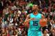 MIAMI, FL - MARCH 17: Kemba Walker #15 of the Charlotte Hornets handles the ball against the Miami Heat on March 17, 2016 at AmericanAirlines Arena in Miami, Florida. NOTE TO USER: User expressly acknowledges and agrees that, by downloading and or using