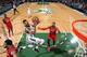 Milwaukee, WI - MARCH 15: Giannis Antetokounmpo #34 of the Milwaukee Bucks shoots the ball against the Toronto Raptors on March 15, 2016 at the BMO Harris Bradley Center in Milwaukee, Wisconsin. NOTE TO USER: User expressly acknowledges and agrees that,