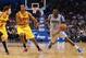 Mar 18, 2016; Orlando, FL, USA; Orlando Magic guard Victor Oladipo (5) drives to the basket as Cleveland Cavaliers forward Channing Frye (9) defends during the second half at Amway Center. Cleveland Cavaliers defeated the Orlando Magic 109-103. Mandatory