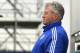 COBHAM, ENGLAND - MARCH 15: Manager of Chelsea, Guus Hiddink watches the action during the UEFA Youth League quarter final match between Chelsea and Ajax at Chelsea Training Ground on March 15, 2016 in Cobham, England. (Photo by Tom Dulat/Getty Images).