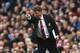 MANCHESTER, ENGLAND - MARCH 20: Louis van Gaal manager of Manchester United reacts during the Barclays Premier League match between Manchester City and Manchester United at Etihad Stadium on March 20, 2016 in Manchester, United Kingdom. (Photo by Michae
