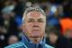 Chelsea's Dutch interim manager Guus Hiddink arrives for the UEFA Champions League round of 16 second leg football match between Chelsea and Paris Saint-Germain (PSG) at Stamford Bridge in London on March 9, 2016. / AFP / BEN STANSALL (Photo credi