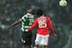 Renato Sanches in action for Benfica against Sporting.